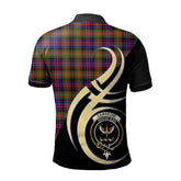 Clan Carnegie Modern Tartan Polo Shirt - Believe In Me Style RC99 Carnegie Modern Tartan Tartan Polo